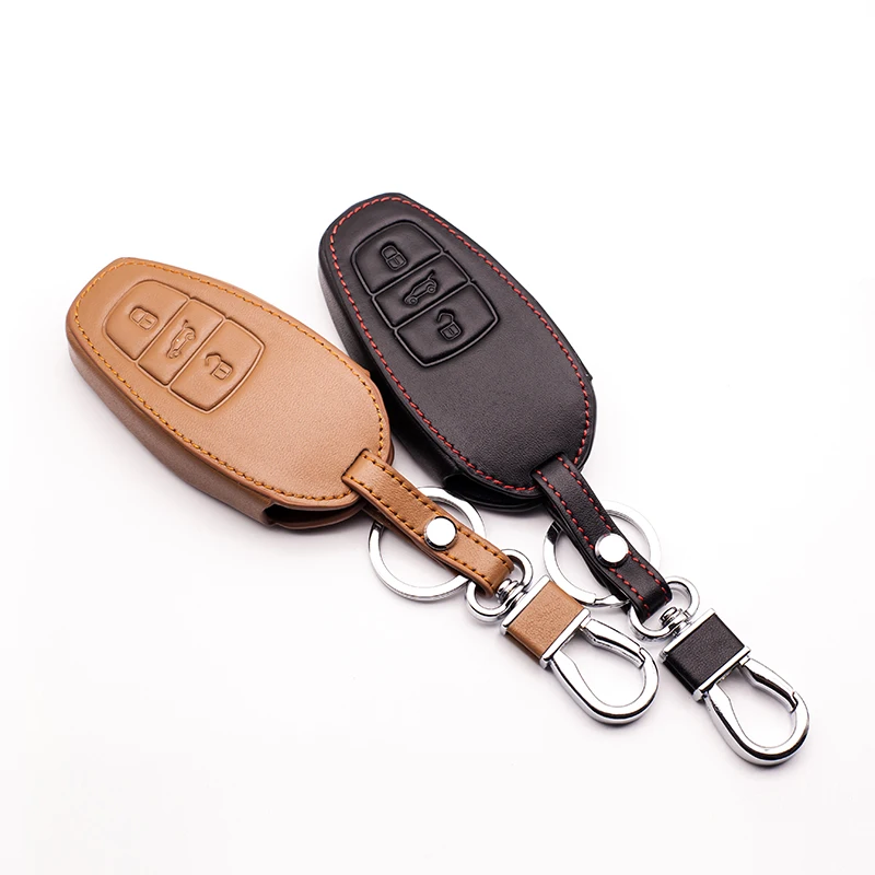 

3 button car wallet leather keyboard cover for volkswagen vw touareg car keys accessories Keyboard cover protect shell Key cases