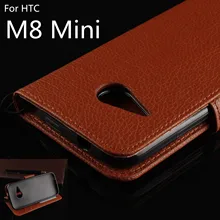 Флип-чехол для телефона для htc One Mini 2 M8 Mini, чехол, кобура для обнаружения падения, держатель для денег, фоторамка+ 1 пленка+ 1 ремешок