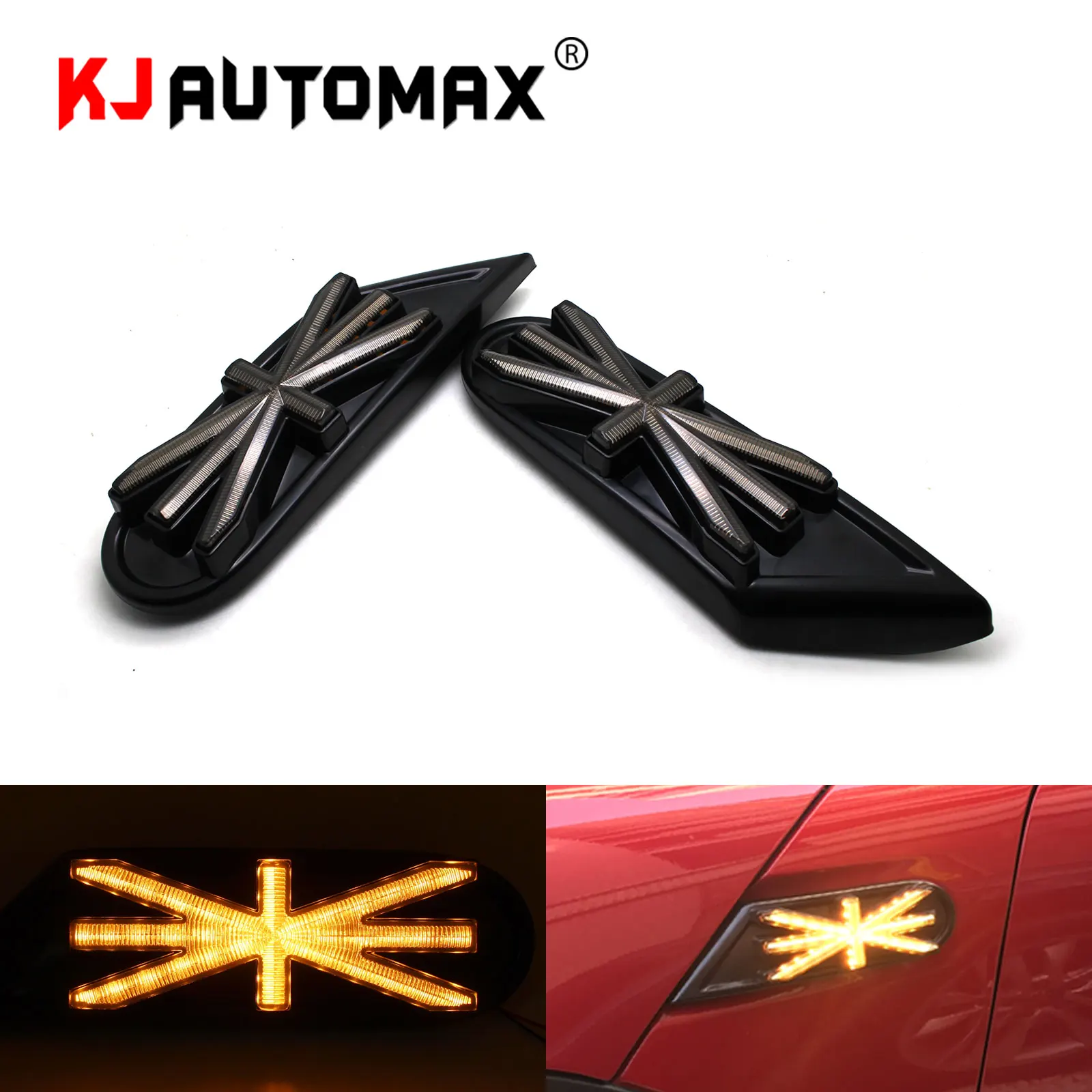 Car Styling Dynamic blink Side Marker light For Mini Cooper R55 R56 R57