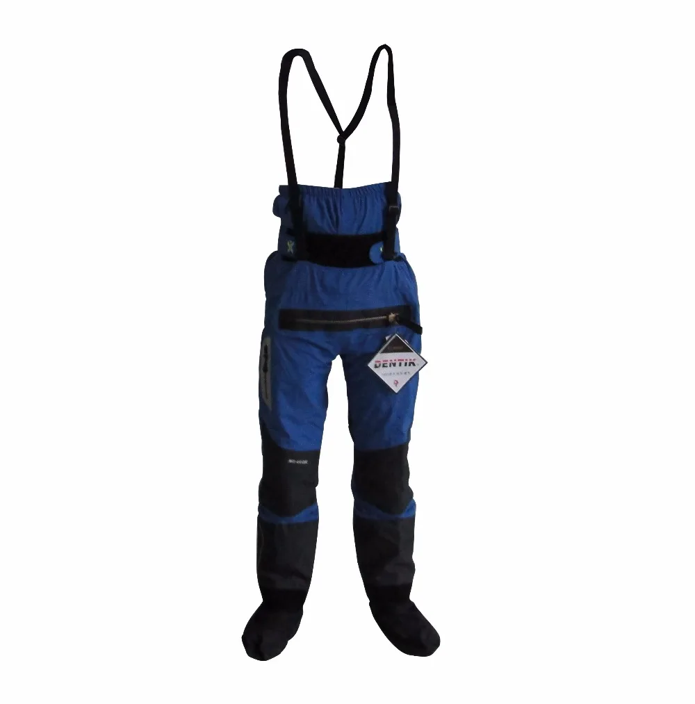 Shakoo Fishing Waders Waterproof Blue Kayaking Drypants with Waterproof