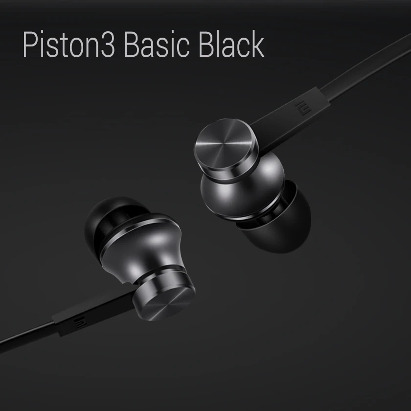 Оригинальные наушники Xiaomi Piston базового выпуска продолговатый провод третьего