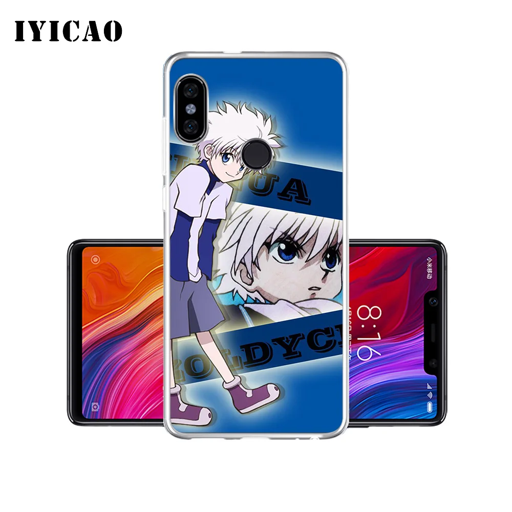 Чехол для телефона IYICAO Killua Zoldyck hunter x мягкий силиконовый чехол Xiaomi Mi 9 8 SE 6 A1 A2 Lite F1