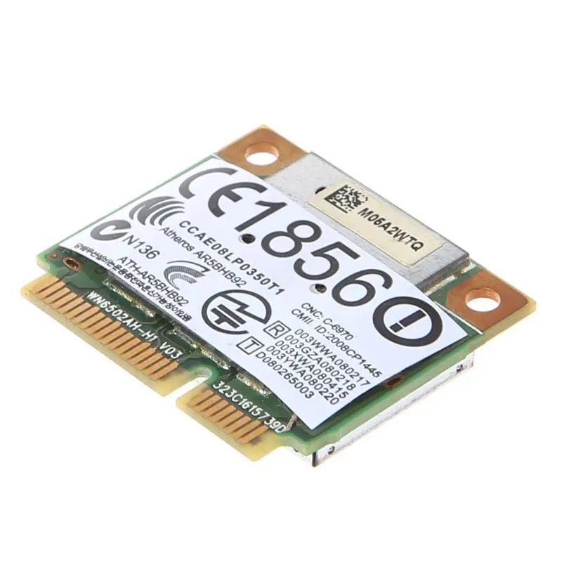 Atheros AR9280 2 4 ГГц 5 WLAN Minipci express AR5BHB92 для Linux Hackintosh Win10 беспроводная Wi Fi сетевая
