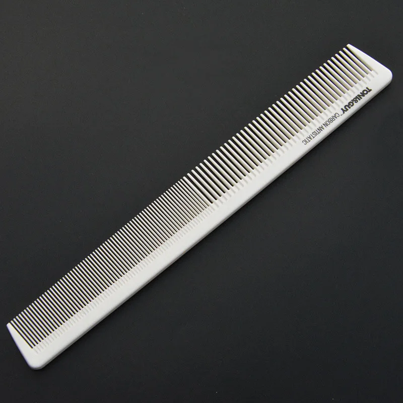 

1PCS Teeth White High Quality ABS Plastic Heat-resistant Large Wide Tooth Comb Detangling Wide Teeth Hairdressing Comb