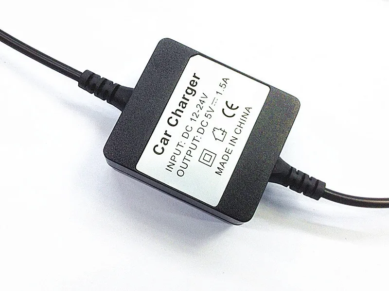 GPS трекер Проводная Powerline автомобильное Зарядное устройство адаптер для TK102 Micro Mini USB
