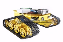 DIY Alumínio TK3V Rastreado Wali robô RC android carro de Transmissão de Vídeo Sem Fio de vídeo velocidade de motores Da Engrenagem do Metal com Hall