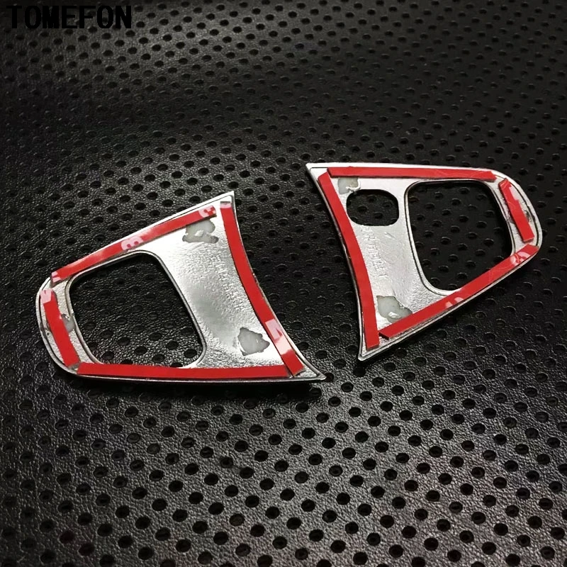 TOMEFON для Renault Captur 2013 2018 ABS матовая глянцевая накладка на руль декоративное