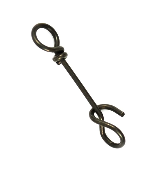 25 Pack #5 150lb Stringease Fastach Clips Fast Snaps Quick Snap Ice Fishing Clip