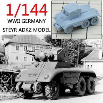 

1/144 WWII German Military Tank Car Vehicle Resin Model Puzzle DIY Assembly Kit Set Military Sand Table Toys For Children