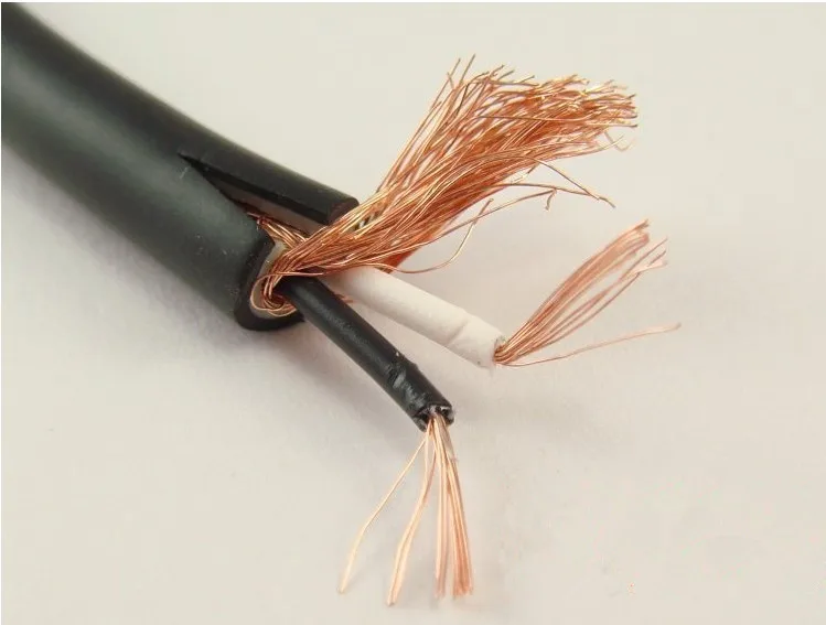 Standard 100 series Headphone audio signal extended to record audio cable 6mm diameter
