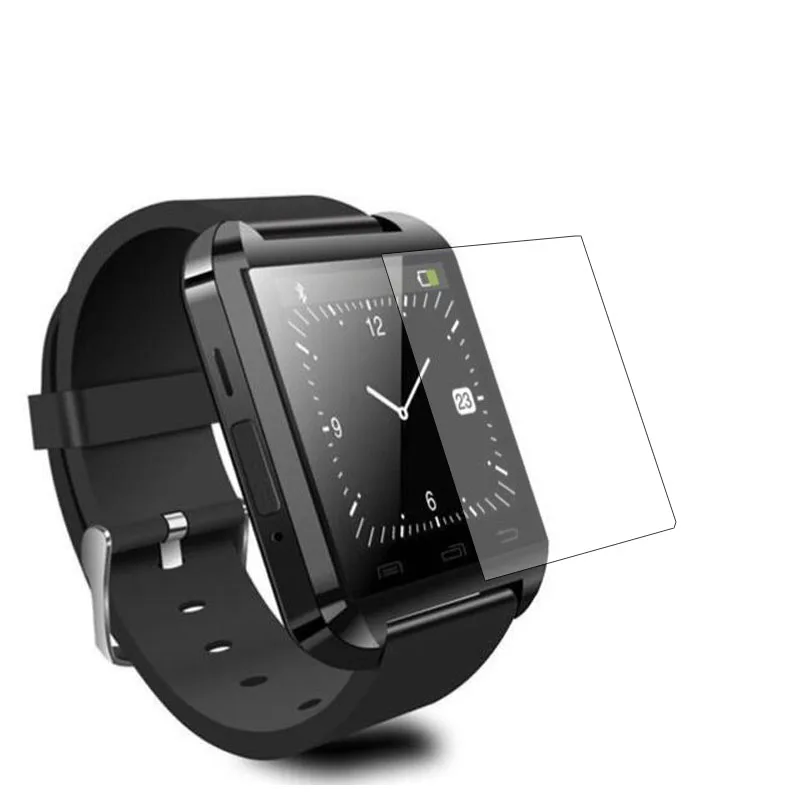 

5pcs Soft Ultra Clear Protective Film Guard Protection For U8 Smart Watch Smartwatch Display Screen Protector Cover (Not Glass)