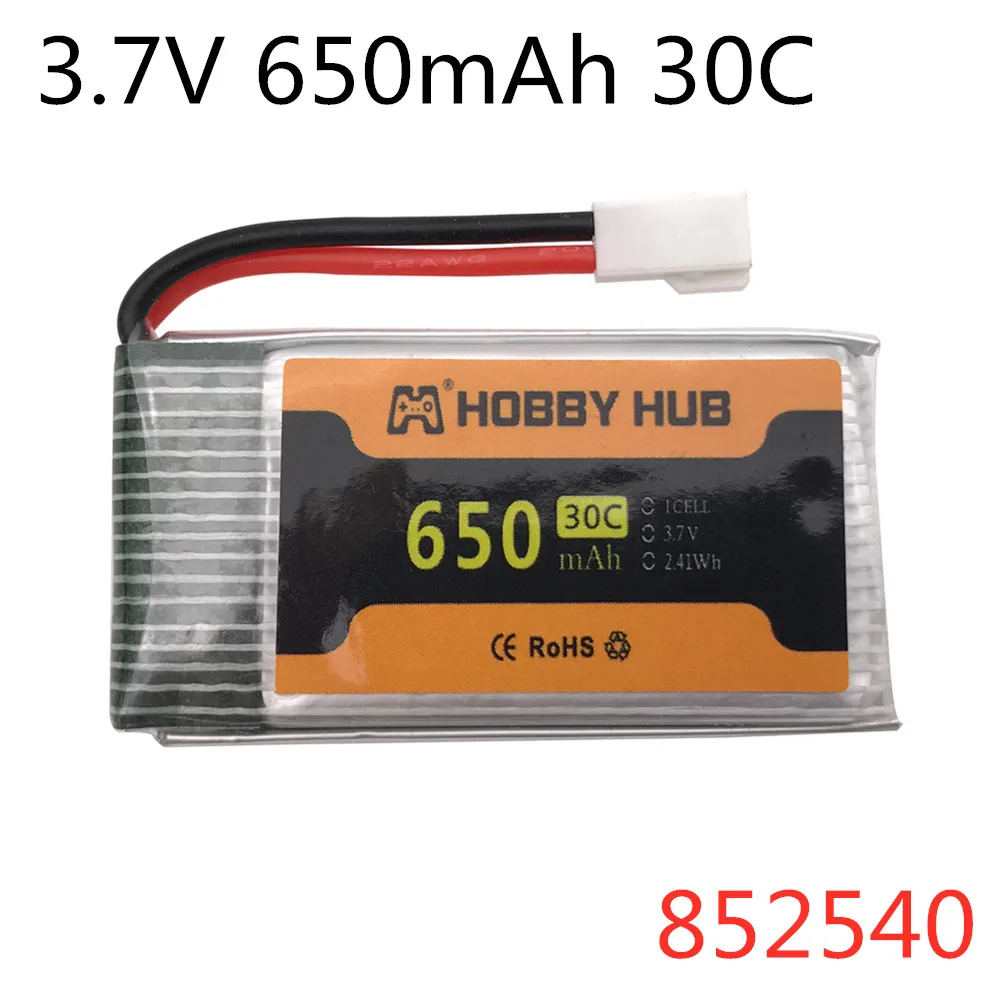

Аккумулятор Lipo 650 мАч 3,7 в для Syma X5C-1 X5C X5 X5SC X5SW X6SW H9D H5C LiDiRC L15FW для Cheerson CX-30 Tanco M68 Запчасти для радиоуправляемых дронов