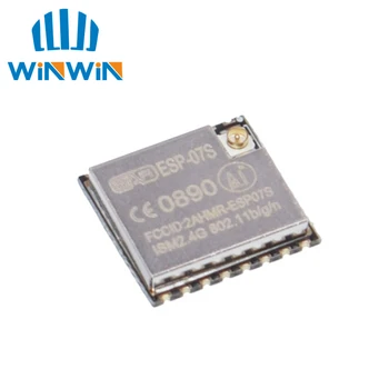 

I74 50pcs ESP8266 ESP-07S Serial To WIFI Module Industrial Grade Wireless Module High Level Operate 3.3V Power Supply