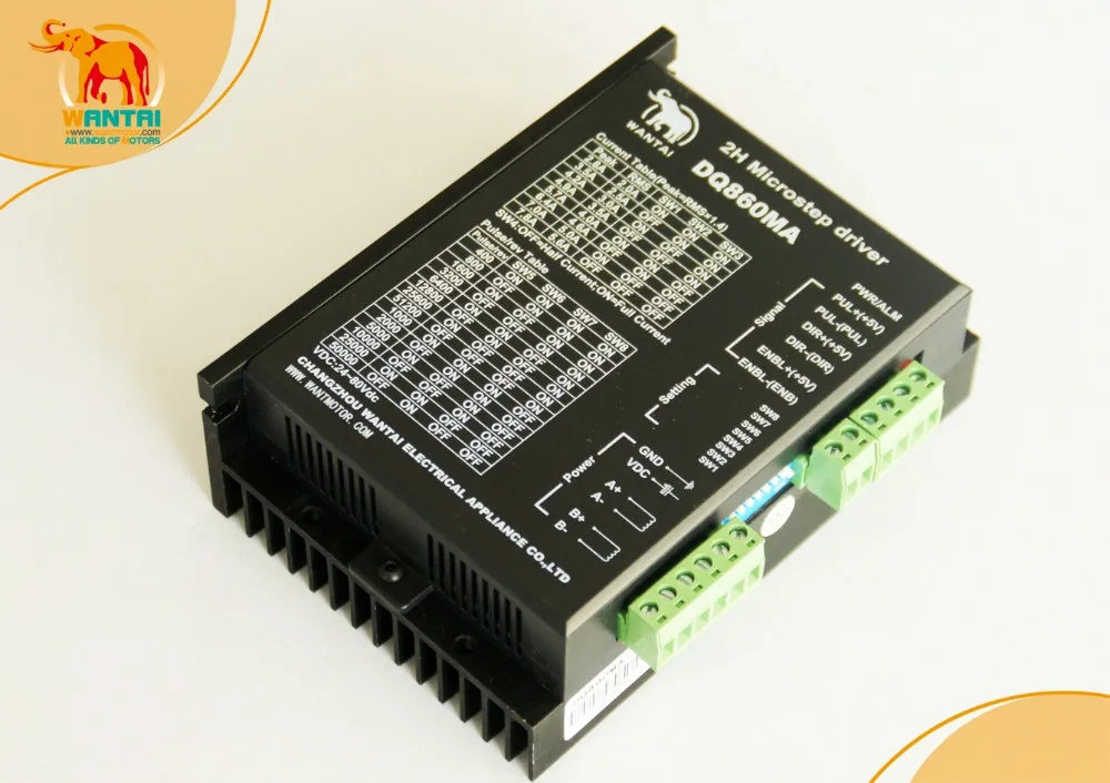Акция! Nema 34 Wantai Stepper Motor Single Shaft1090oz in 5.6A 85BYGH450D 008 2 фазы 3 оси CNC Mill и 7.8A управление|wantai