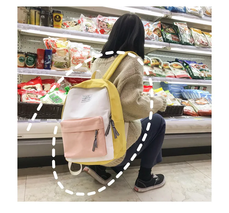 Модный рюкзак, женский рюкзак, школьная ветрозащитная сумка на плечо, рюкзак для девочки подростка, Женский студенческий рюкзак, рюкзак, ранец