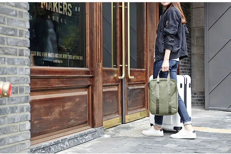 Bolsa de viagem masculina bolsa de lona