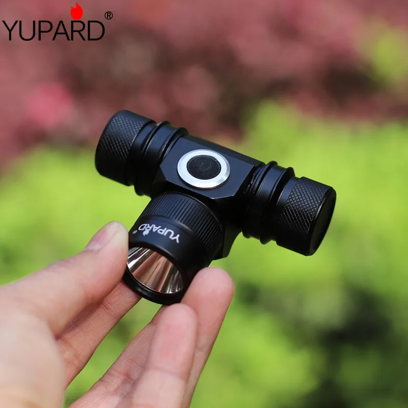 

YUPARD Waterproof XM-L2 LED Headlight Headlamp 2 Mode Waterproof T6 high power For Camping Hunting rechargeable 18650 battery