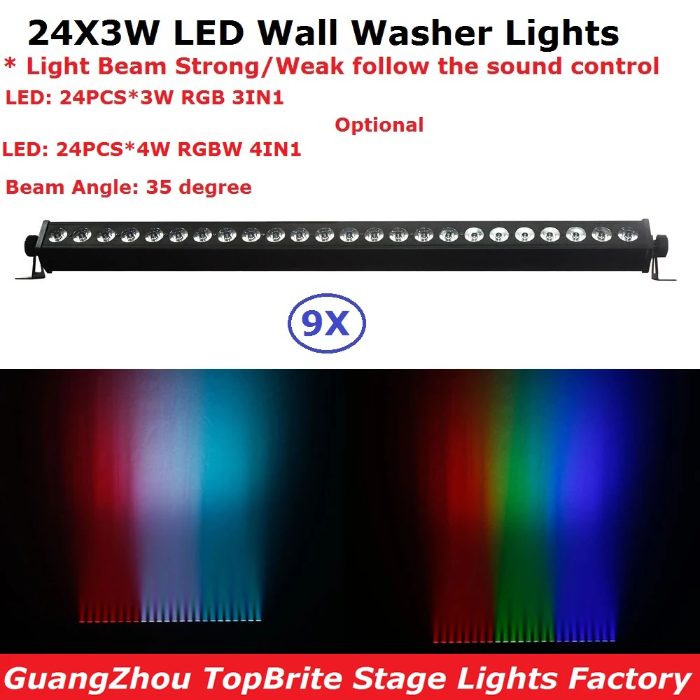 4 9 Unids Lote Precio Barato 24x3 W Interior Luz Led Arandela De