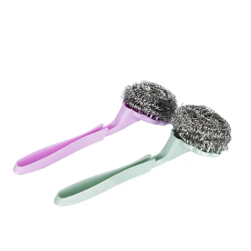 Hot Sale 1pc Stainless Steel Handheld Hanging Wool Ball Brush Strong