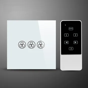 

UK/EU Standard fan speed switch and control remote control fan controller with switch for ceiling fan /wall switch