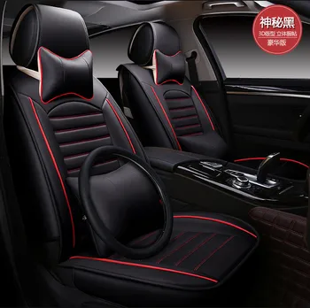 

automobile seat cover pu leather cushion set for Agila Vectra Zafira Astra GTC PAGANI ZONDA SAAB Spyker RAM HUMMER free shipping
