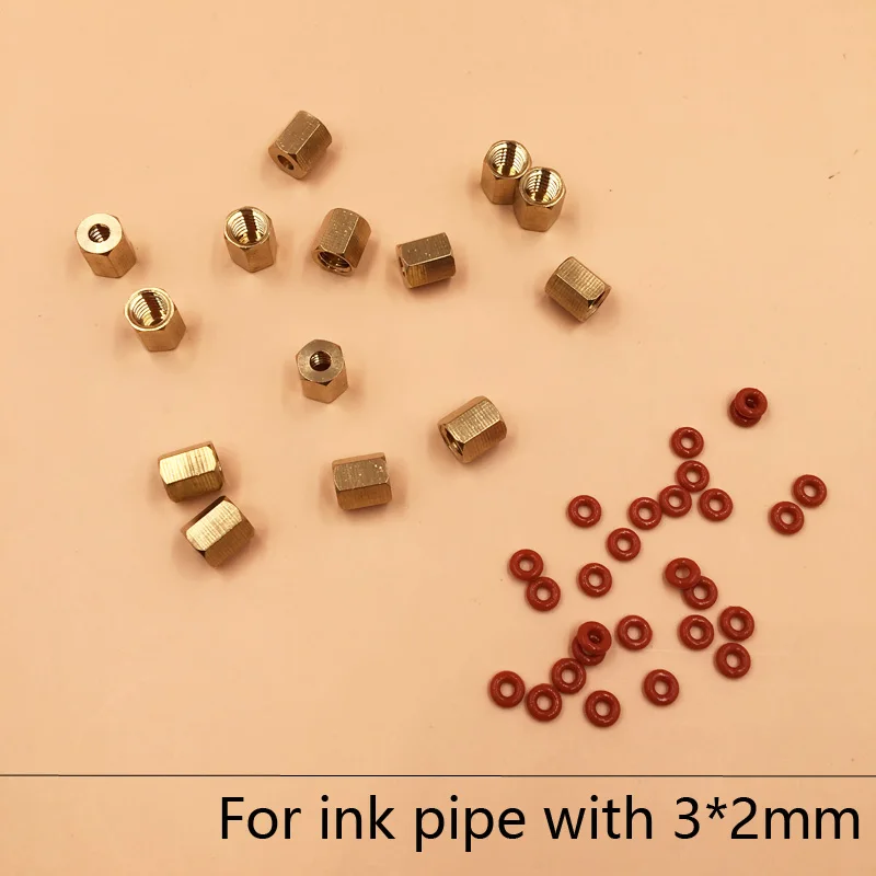 

Copper Screw with O-ring for Epson Big Damper Ink Piping 3*2mm for Epson Roland VP-300/VP-540/XC-540/XJ-640/XJ-740