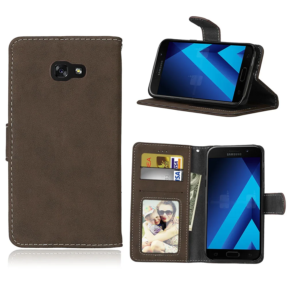 

Leather cover for coque Samsung Galaxy A5 2017 A520 A520F Flip case for samsung galaxy A5 7 A520F/DS SM-A520 SM-A520F cover Etui