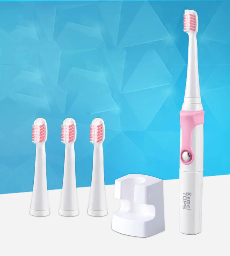 Escova de Dentes Elétrica à Prova Cabeças de Substituição Escova os Dentes Sônica Ultra-sônica Água Universal Rotary Elétrica 30000 - Min Profissional d' 2 Sônica Ultra-sônica Escova de Dentes elétrica À