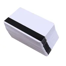 Tarjeta de banda magnética de PVC en blanco de alta resistencia, 2750 OE, hi-co, 3 pistas, para sistema de Control de acceso, 10 Uds.