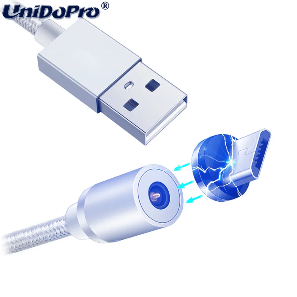 3 фута/1 м кабель Micro USB 360 градусов Круглый Магнитный шнур для зарядного устройства
