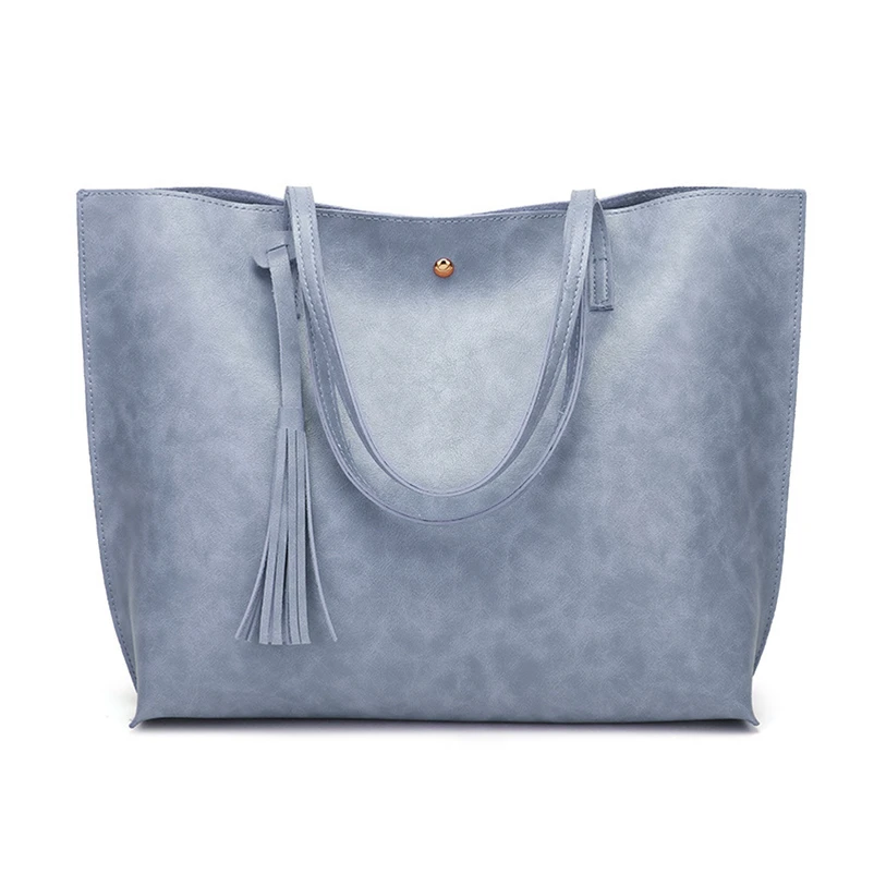 Nevenka Leather Handbag Women Casual Totes Female Shopper Ladies Shopping Bags Large Capacity Bags Vintage Bag for Women 201811
