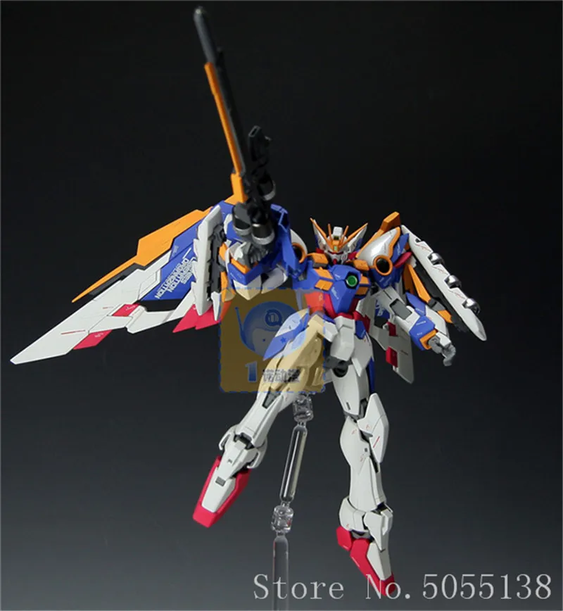 Bandai Gundam модель в наличии сборе 23714 мг 1/100 крыло Ver.Ka искусственная фигурка аниме