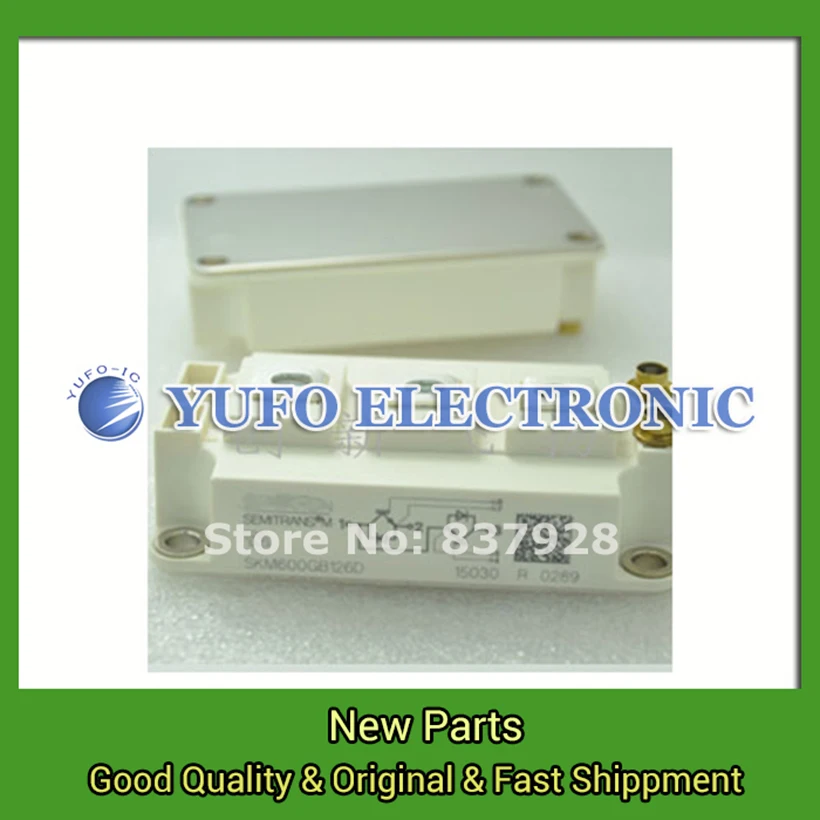 

Free Shipping 1PCS SKM600GB126D Power Modules original new Special supply Welcome to order YF0617 relay