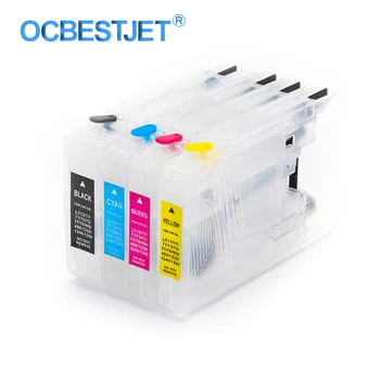 

LC12 LC17 LC40 LC71 LC73 LC75 LC77 LC79 LC400 LC450 LC1220 LC1240 LC1280 Refillable Ink Cartridge With ARC Chip For Brother