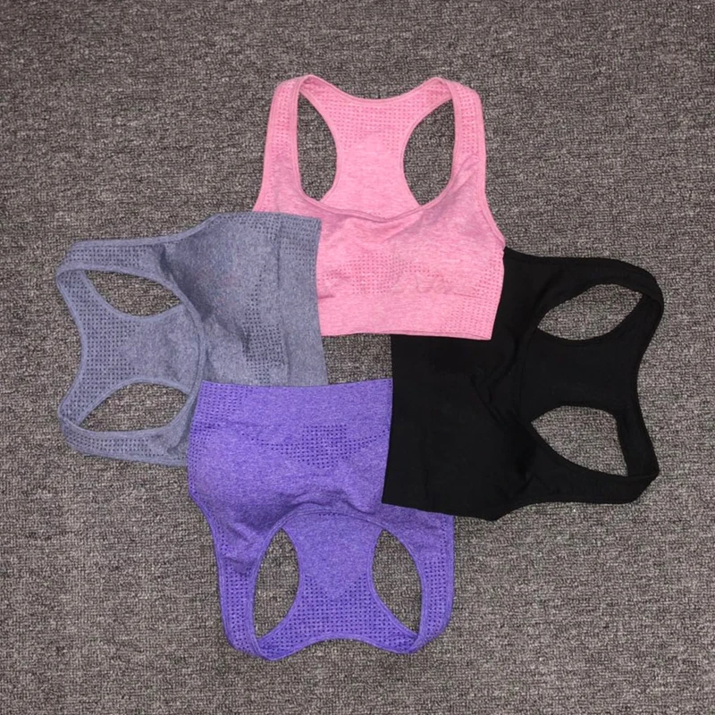 Women's Sportswear Yoga Set Vital Seamless Leggings+Sport Brassiere+Long Sleeve Crop Top 3PCS Sports Suits Gym Workout Clothing