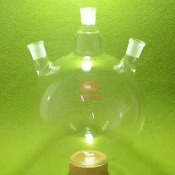 

Round Bottom Flask,5000ML,3 Neck,24/29,heavy Wall,Lab RBF