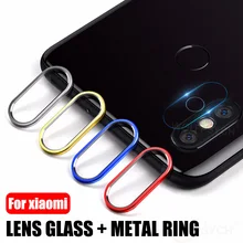 Объектив камеры из закаленного стекла+ металлическое заднее кольцо объектива для Xiaomi mi 9T Red mi K20 Note 7 Pro стекло+ кольцевой чехол для mi 8 9 SE A2 CC9 CC9e