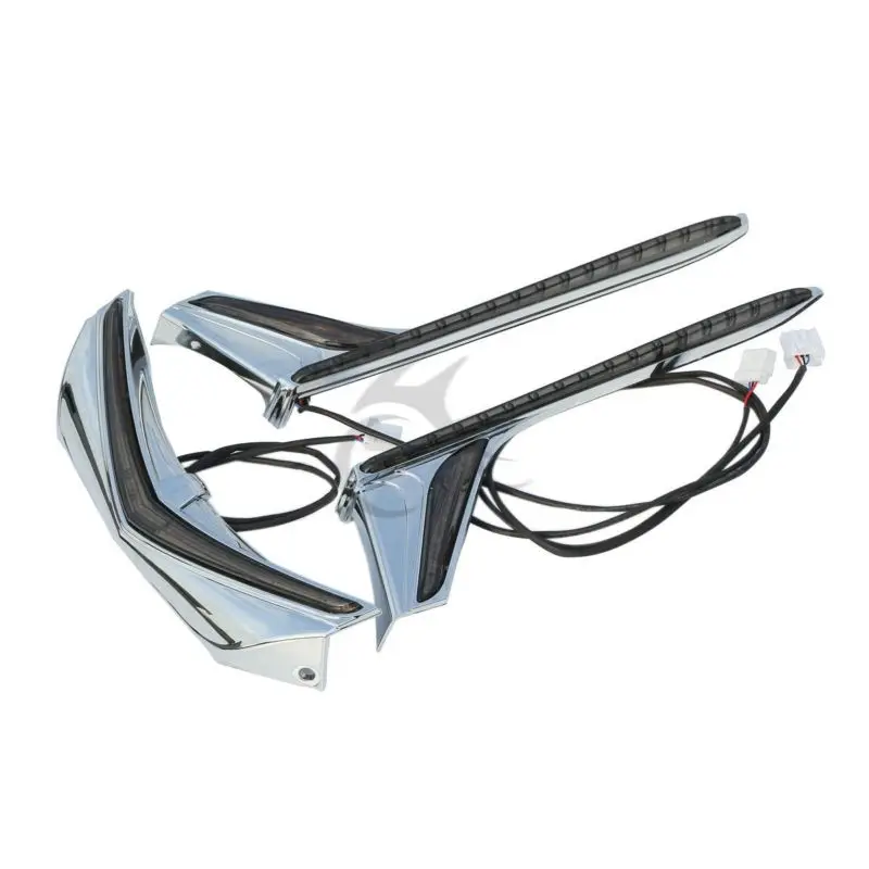  Motorcycle Rear Fender Tip Run Brake LED Light Strips For Honda Goldwing GL1800 F6B Models 2012-201 - 32881298721