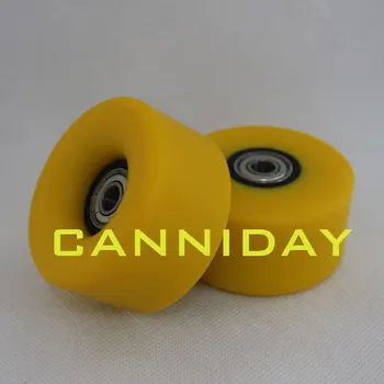 

Free shipping! 8PCS high quality Double skate wheels/ double wheel roller skates/PU wheels