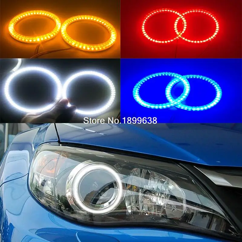 Супер яркий красный синий желтый белый 3528 smd led Ангельские Глазки halo Кольца для