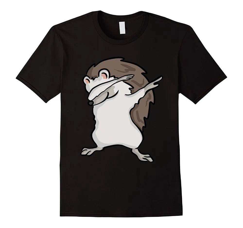 

Summer Tops Tees T Shirt Top O-Neck Short-Sleeve Mens Hedgehog Dabbing Pose T Shirt