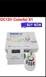 DC5-24V цвет ful X1 светодиодный музыкальный удаленный rgb-контроллер RF беспроводной сенсорный диммер для светодиодной ленты Magic Dream полноцветный