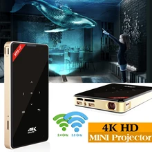 1 pc H96 Projecteur 2g 16g S905X Home H96 P Mini projecteur De Projecteur Portatif de