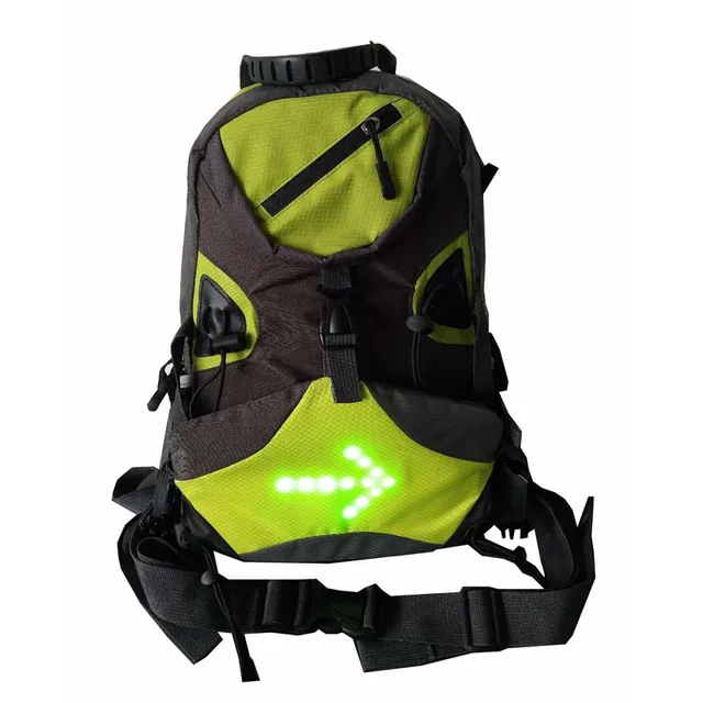 Cycling Bicycle Reflective 10L LED Backpack Bike Backpack LED Wireless