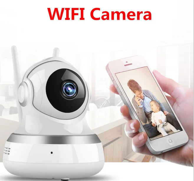 

2018 New Wireless Camera Smart Wifi H.264 IR-CUT support SD Card Max 64G Baby Monitor 2 Way Voice Home Security Camera