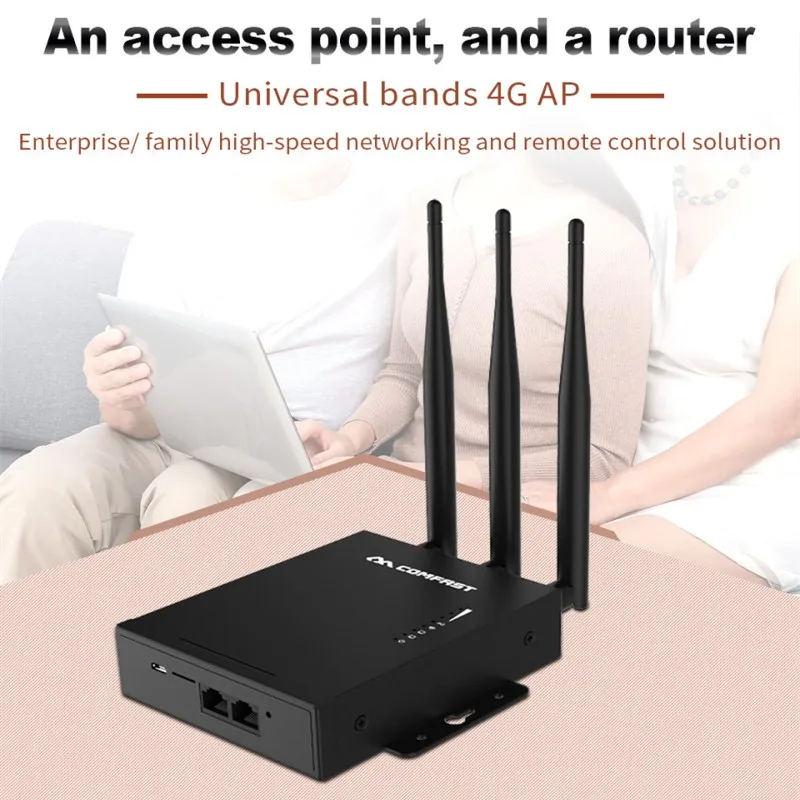 Wi Fi роутер с поддержкой 4G 2 4 ГГц 3 антенны 5 дБи|Беспроводные роутеры| |
