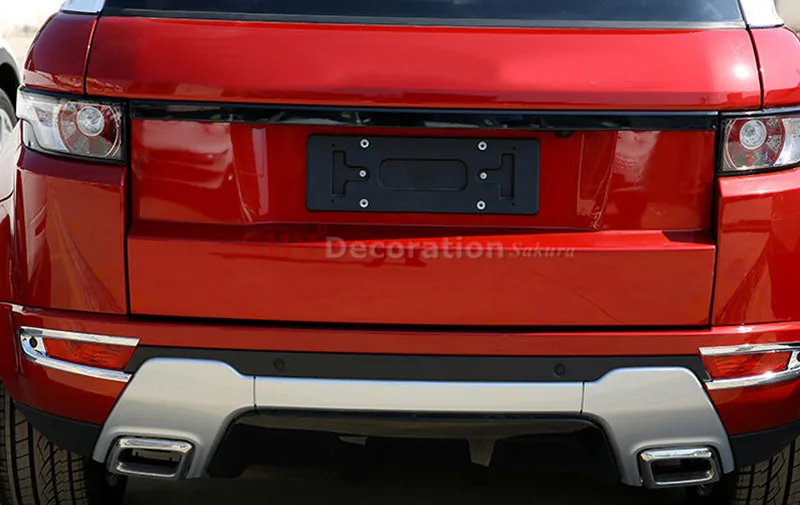 Для Range Rover Evoque 2011- ABS задняя противотуманная фара отделка рамка крышка лампы 2 шт