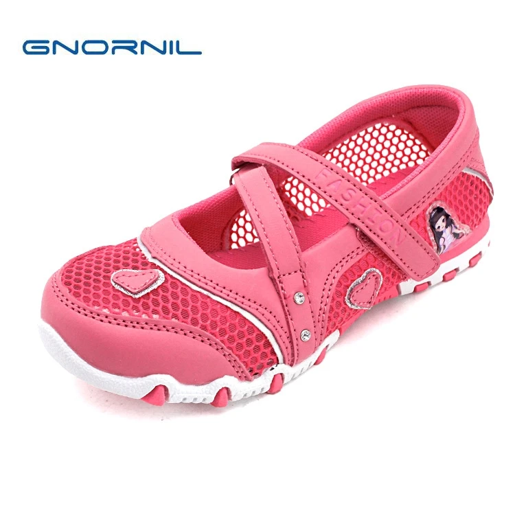 

GNORNIL 2018 New Summer High Quality Non-slip Children Shoes Girls fashion Sandals Cartoon Princess Sandals Kids Flat