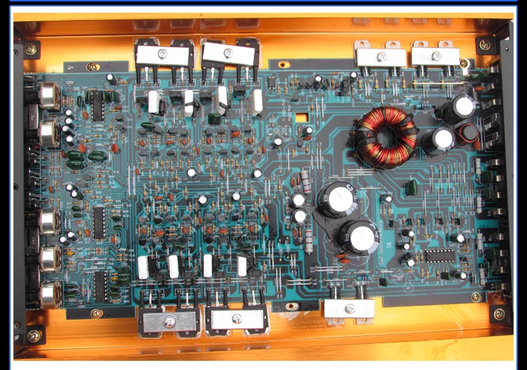 Class A/B high power 4 channel car audio power