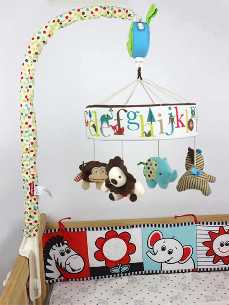 Infant Baby Toys 0 12 Months Soft Mobile Bed Bell Crib Toys For Babies